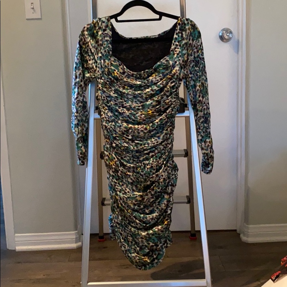 Diane von Furstenburg Silk Dress Sz 2